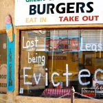 A burger shop just got a lease eviction